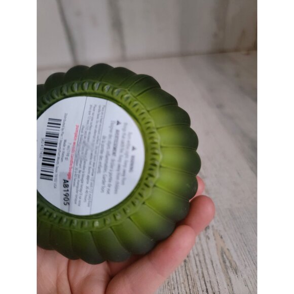 Pier 1 Imports pumpkin‎ woods green candle home decor - Picture 5 of 5